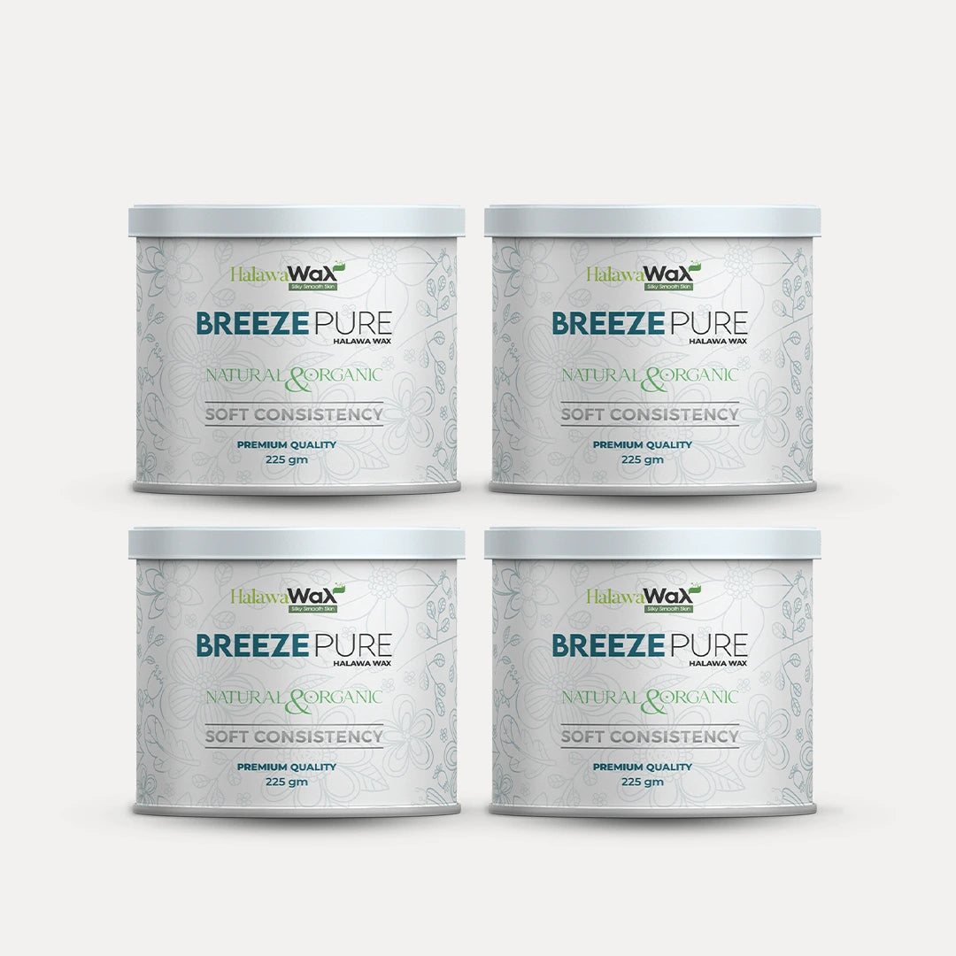 Breeze Pure Halawa Finger Wax Pack of 4